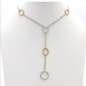 Tiffany & Co. 18k Gold Lariat Necklace